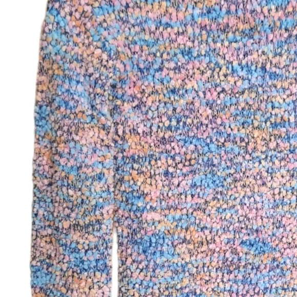 LoveMore Pastel Multi Super Soft Popcorn Sweater - Picture 8 of 10
